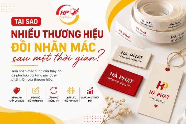 Tại sao nhiều thương hiệu đổi nhãn mác sau một thời gian?